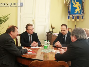 Представники Львівського та Вюрцбурзького університету обговорили питання поглиблення академічної співпраці