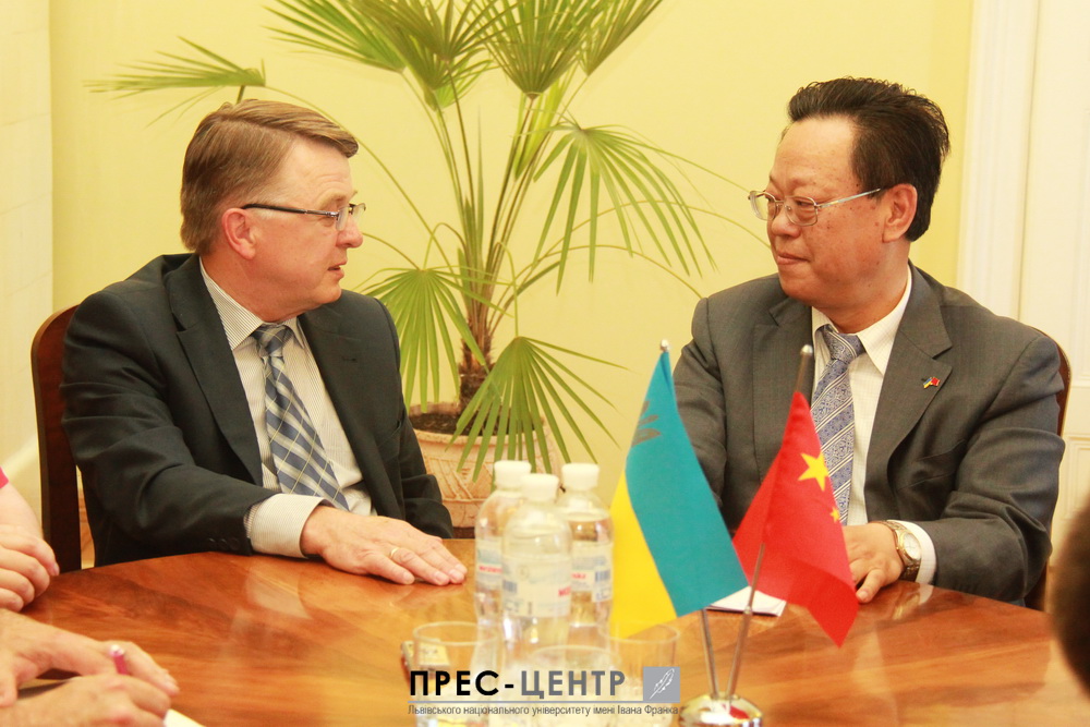 Зустріч із Послом Китайської Народної Республіки в Україні