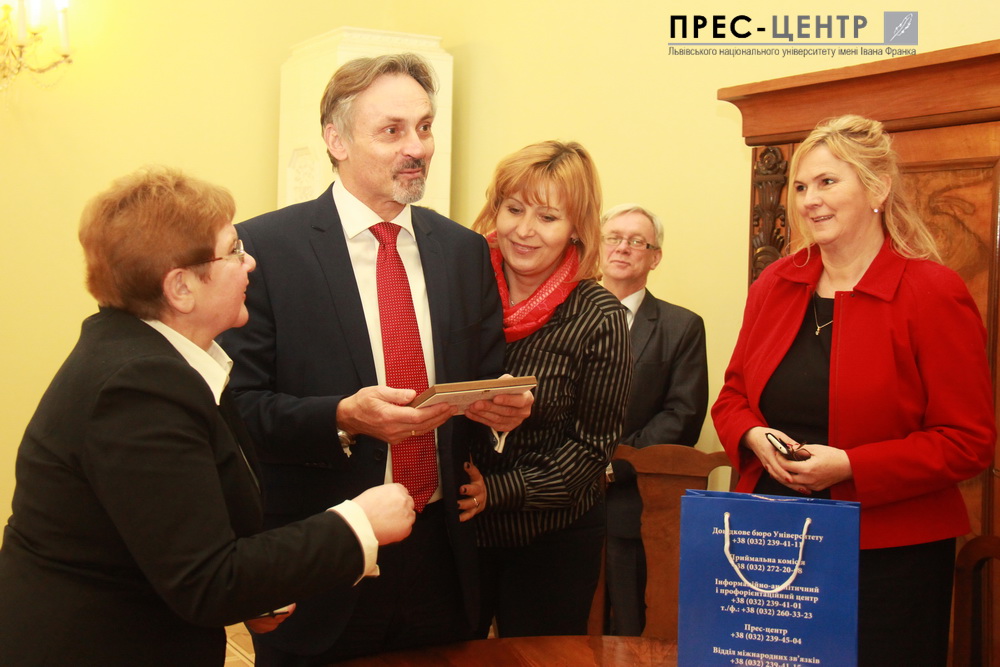 Rector Volodymyr Melnyk meet Ivan Počuch Ambassador Extraordinary and Plenipotentiary of the Czech Republic in Ukraine