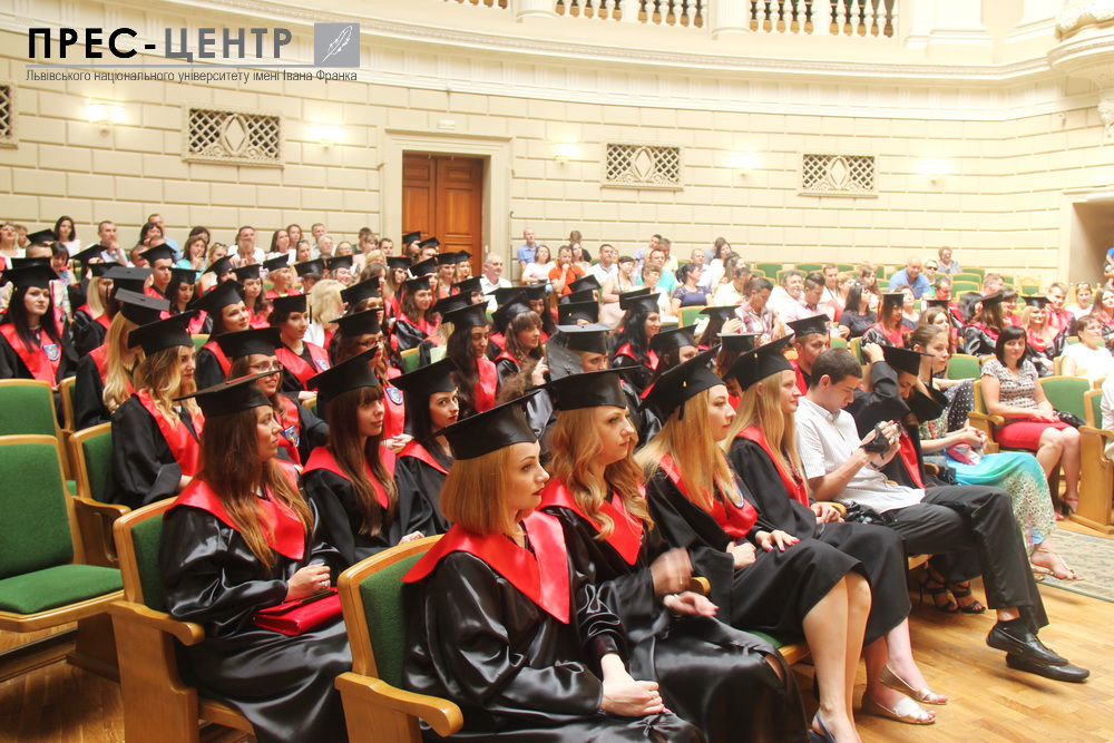 Випускники факультету іноземних мов отримали дипломи про вищу освіту