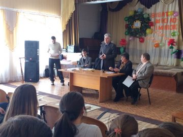 Представники Львівського університету відвідали Горохівську школу-гімназію