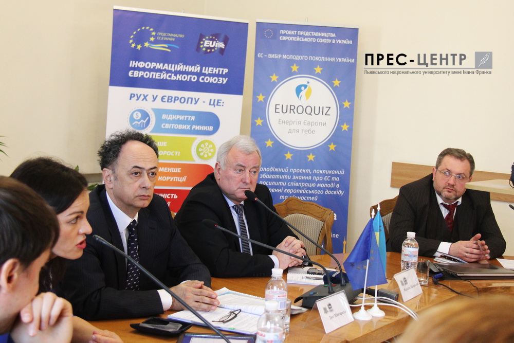 Координатори Інформаційних центрів ЄС з різних регіонів України зустрілися у Львівському університеті
