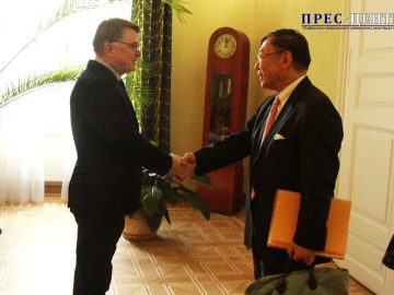 Ректор Університету зустрівся із Надзвичайним і Повноважним Посолом Японії в Україні