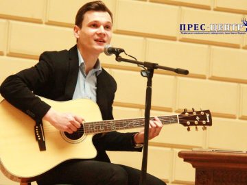 В Університеті відбувся концерт Павла Ільницького