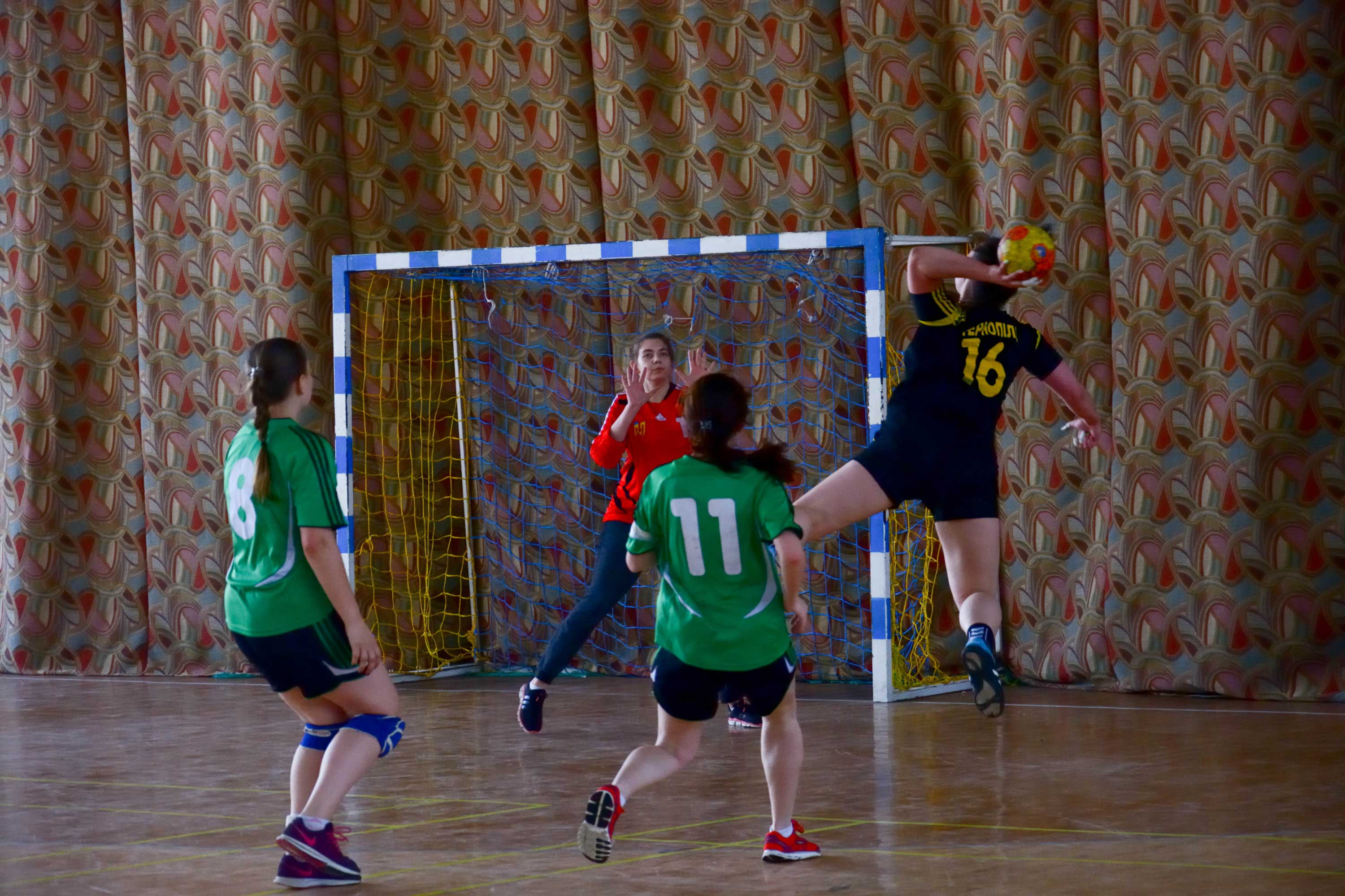 У спорткомплексі Університету відбувається фінальна частина Універсіади України з гандболу