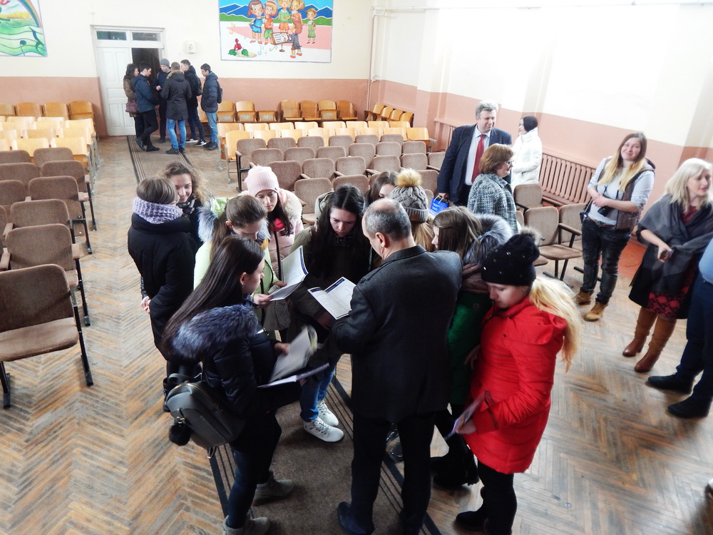 Представники Університету зустрілися зі школярами Івано-Франківщини