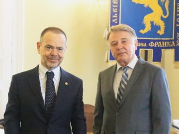 Університет відвідав Надзвичайний і Повноважний Посол Італії в Україні Давіде ла Чечіліа