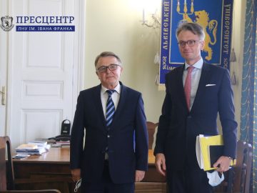Університет відвідав Надзвичайний і Повноважний Посол Королівства Швеція в Україні Тобіас Тиберг