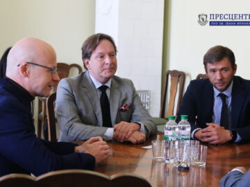 Ректор Володимир Мельник зустрівся із Координатором проєктів ОБСЄ в Україні Генріком Вілладсеном