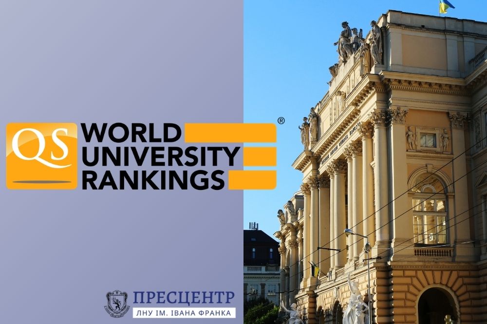 ЛНУ ім. Івана Франка увійшов до переліку найкращих університетів світу у рейтингу QS World University Rankings