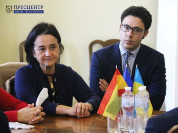 Університет відвідала делегація Посольства Іспанії в Україні