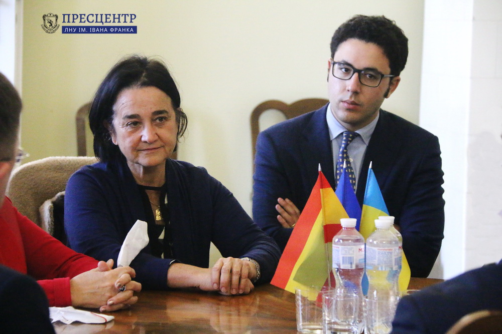 Університет відвідала делегація Посольства Іспанії в Україні