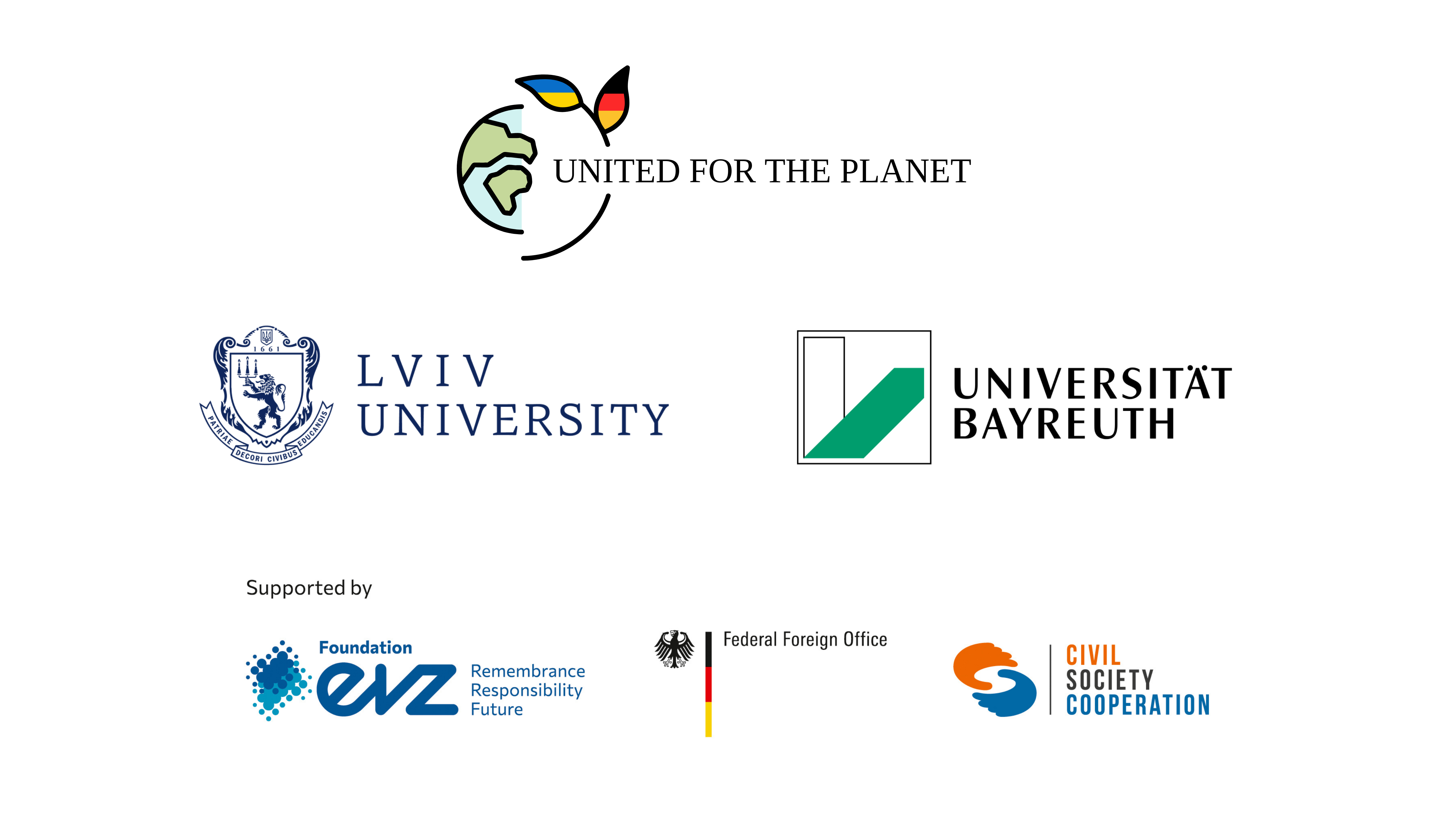 On October 18-30, 2021, the Department of Development and Fundraising held working meetings within the joint project of Lviv University and Bayrot University (Germany) «United for the planet»