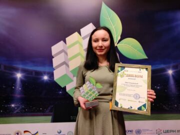 «Еколог року – 2021»: аспірантка Львівського університету стала переможницею конкурсу