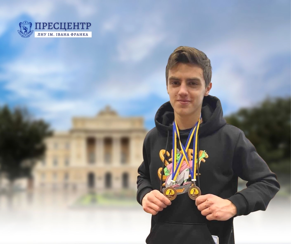 Студент Львівського університету Назарій Примак – переможець відкритої першості з легкої атлетики