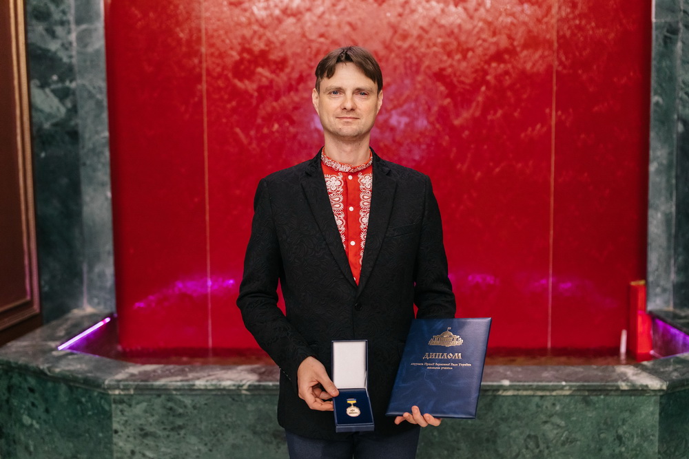 Вчений Львівського університету Роман Бігун отримав диплом лауреата Премії Верховної Ради України