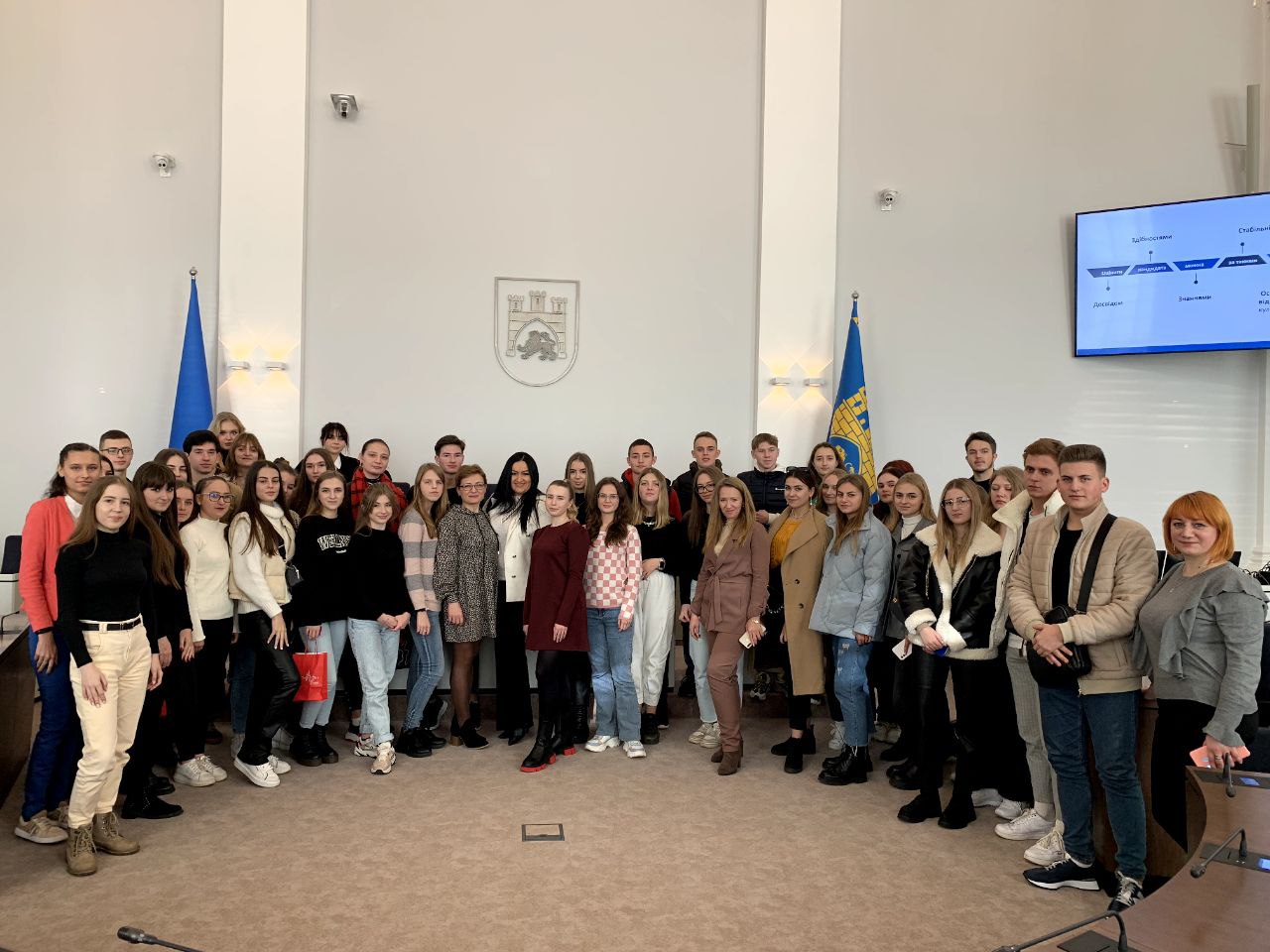 Студенти Львівського університету відвідали Львівську міську раду