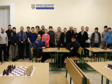 В Університеті відбувся шаховий турнір, присвячений Захисникам і Захисницям України
