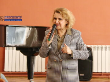 Оксана Забужко прочитала лекцію студентам Університету