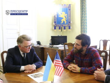 Ректор зустрівся зі старшим політичним радником Гельсінської комісії США Полом Массаро