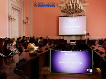 Відбулася відкрита лекція професорки Вустерського університету Ніколети Чінпоеш «Хто тут?»: «Гамлет» у Румунії після 1989 року»