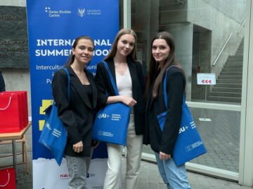 Студентки факультету міжнародних відносин взяли участь в Літній школі при Варшавському університеті