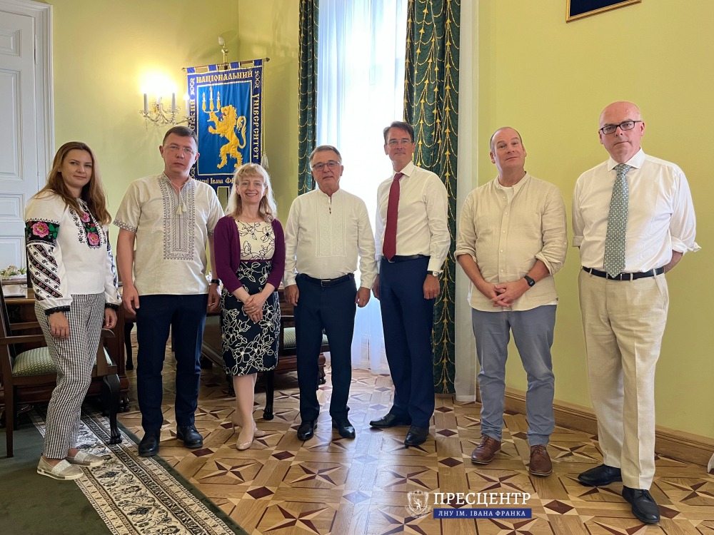 Delegation from the University of Birmingham visited Lviv University
