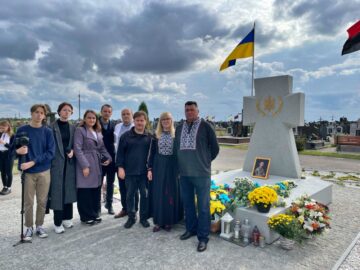 У Жидачеві відкрили пам’ятник Герою України Тарасу Матвіїву
