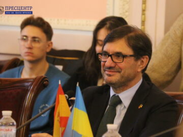 Університет відвідав Надзвичайний і Повноважний Посол Іспанії в Україні Рікардо Лопес-Аранда Хагу