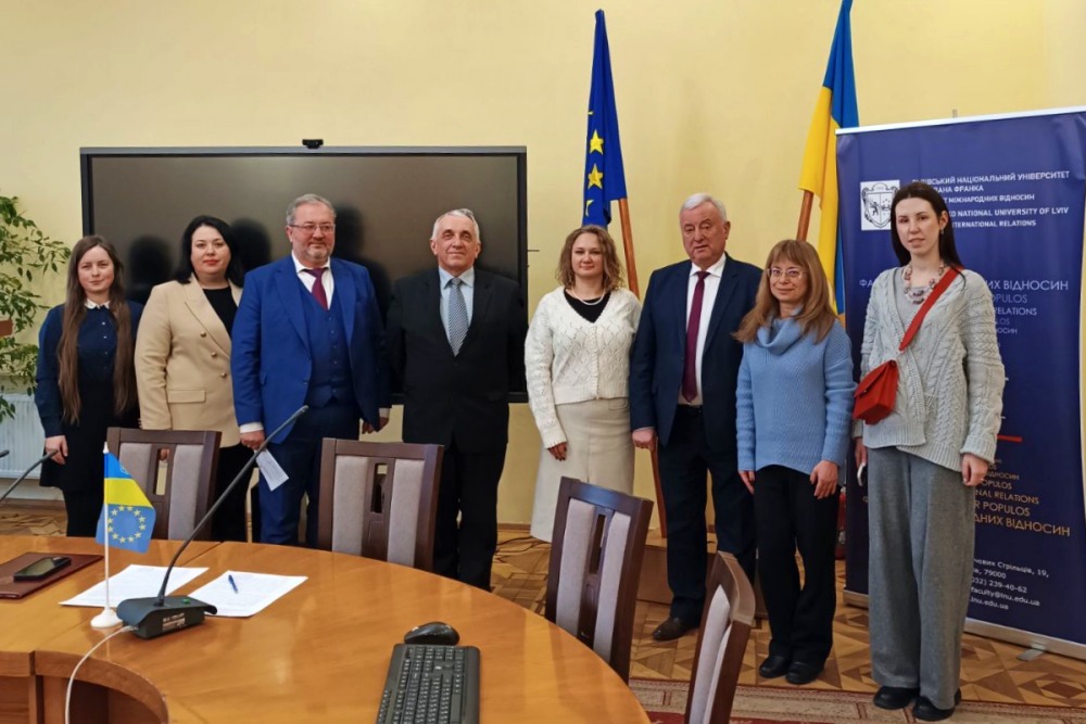 The Faculty of International Relations and the Lviv Bureau of European Integration are establishing cooperation