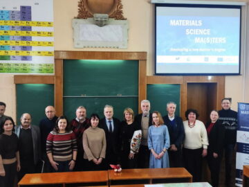 Відбувся науковий семінар, присвячений реалізації проєкту «Materials Science Ma(s)ters – development a new master’s degree»