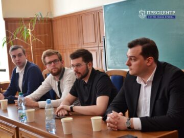 Студенти Університету поспілкувалися з народним депутатом України Святославом Юрашем