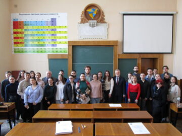 У Львівському університеті завершився курс «Структурна хімія для матеріалознавців»