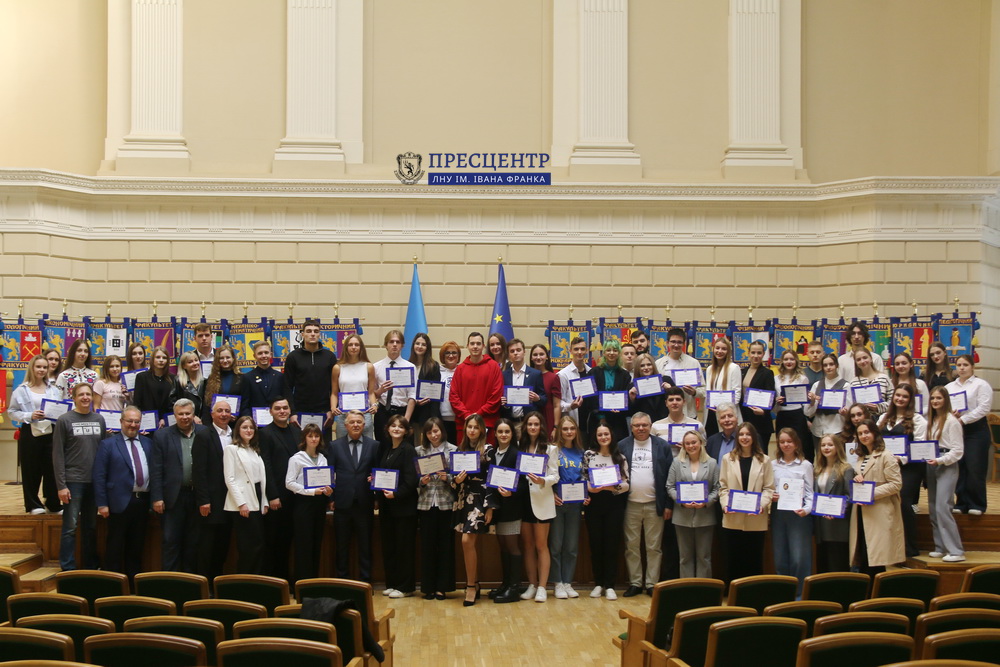 Ректор відзначив студентів з нагоди Дня Університету